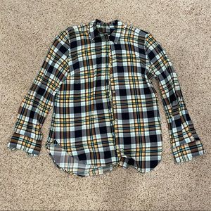 Talbots flannel shirt